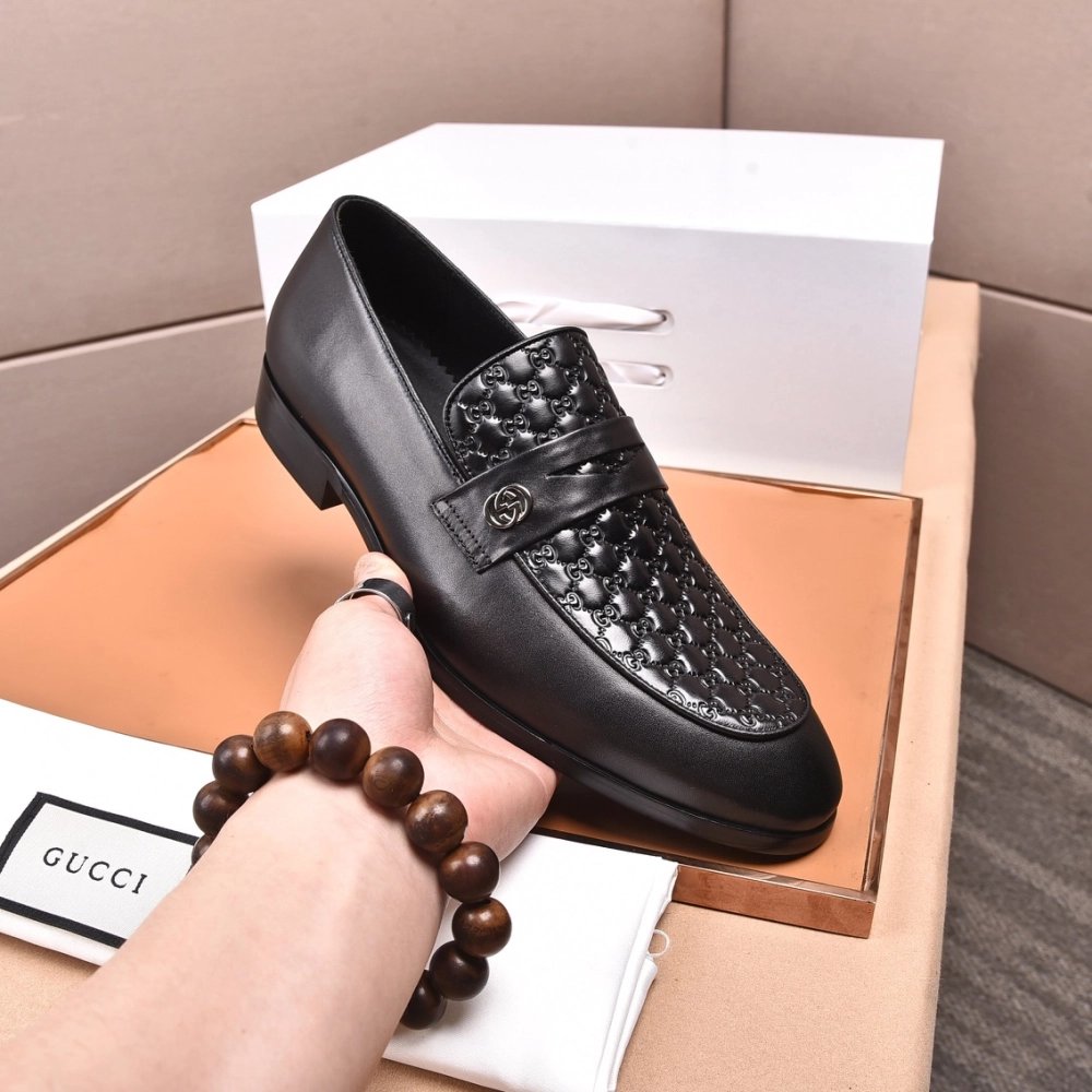 Gucci leather shoes 092,GUCCI SHOES,Business Shoes