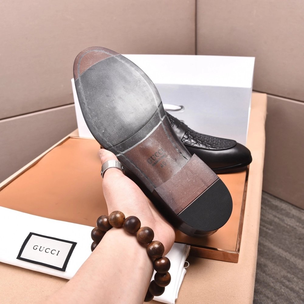 Gucci leather shoes 092,GUCCI SHOES,Business Shoes