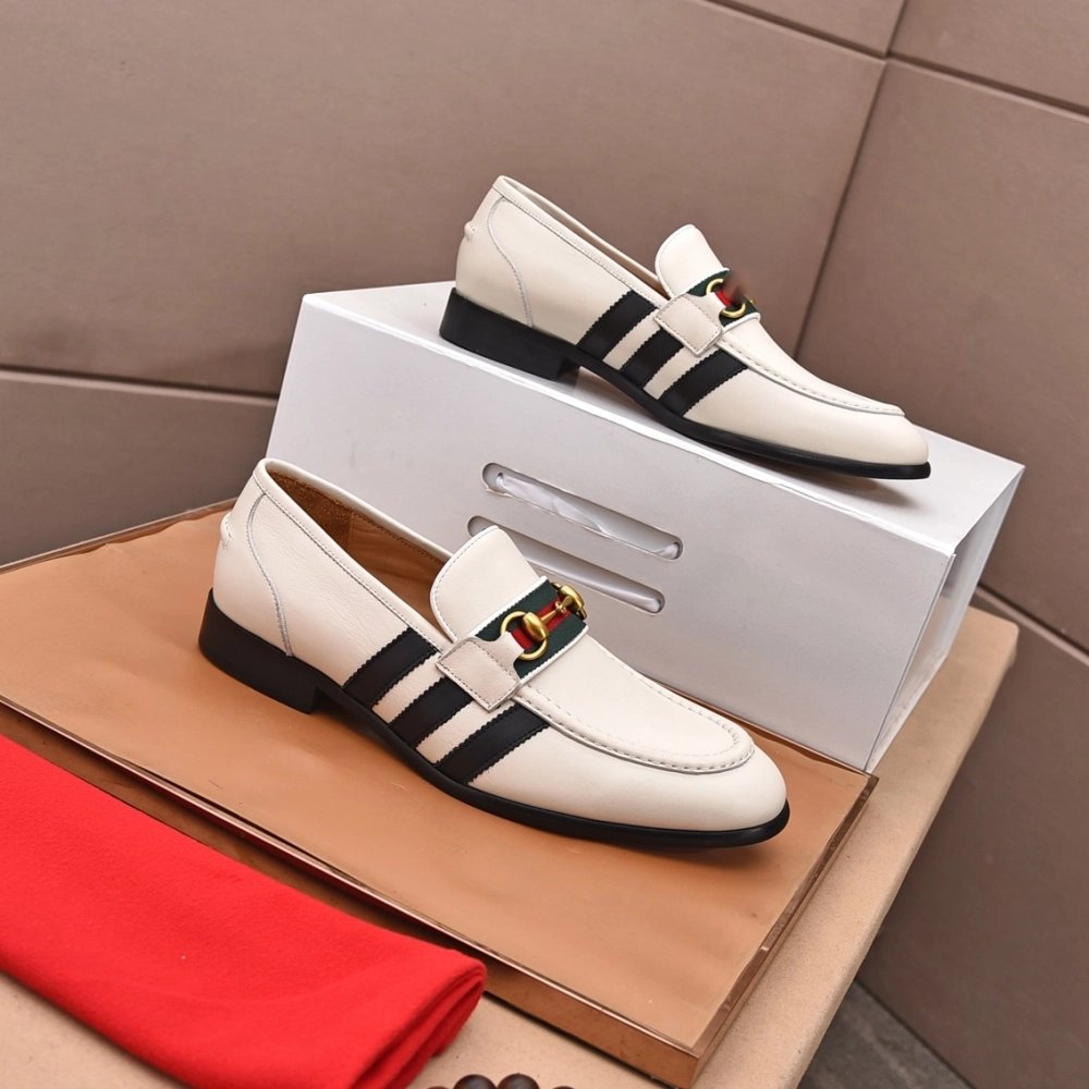 Gucci leather shoes 087,GUCCI SHOES,Business Shoes