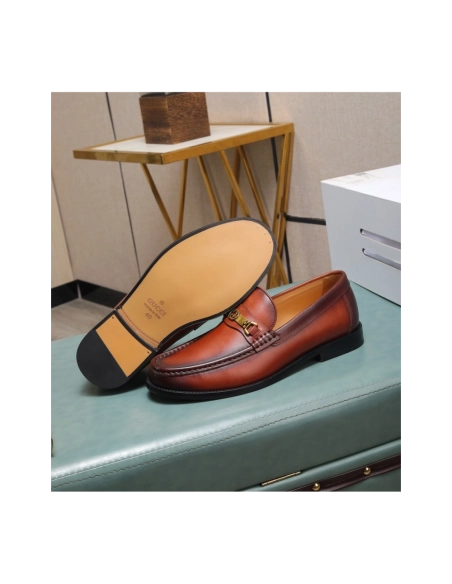 Gucci leather shoes 093,GUCCI SHOES,Business Shoes