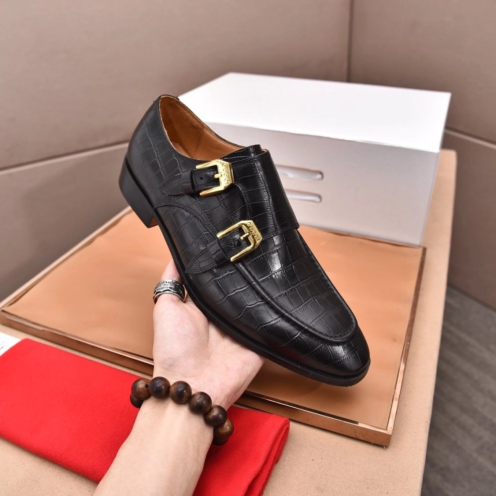Gucci leather shoes 088,GUCCI SHOES,Business Shoes