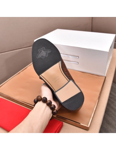 Gucci leather shoes 090,GUCCI SHOES,Business Shoes