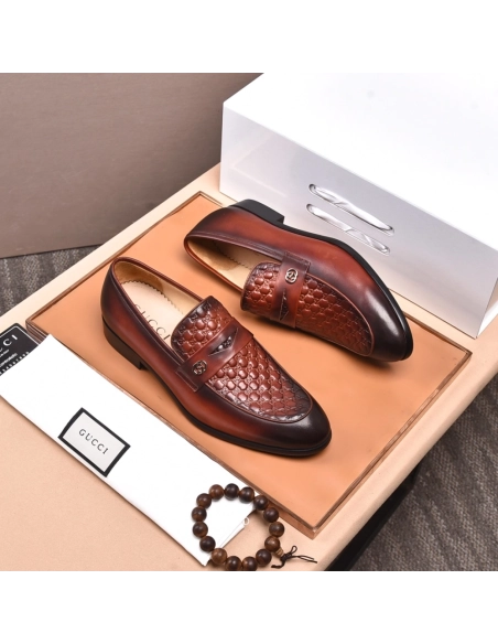 Gucci leather shoes 091,GUCCI SHOES,Business Shoes