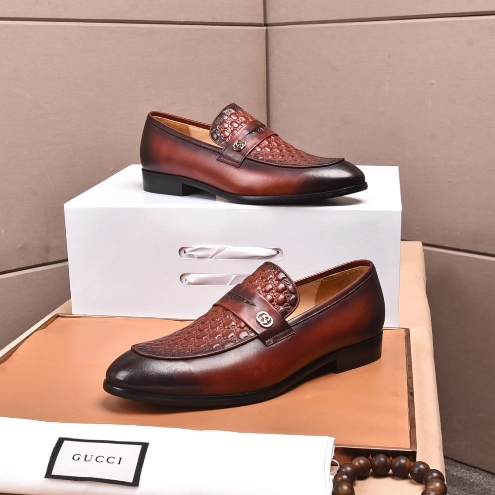 Gucci leather shoes 091,GUCCI SHOES,Business Shoes