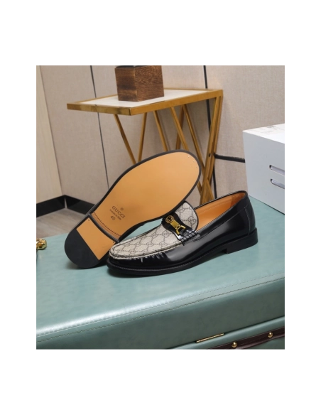 Gucci leather shoes 095,GUCCI SHOES,Business Shoes