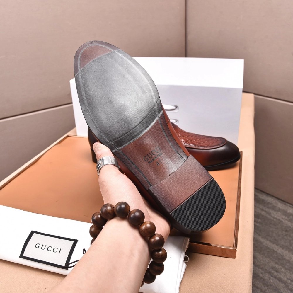 Gucci leather shoes 091,GUCCI SHOES,Business Shoes