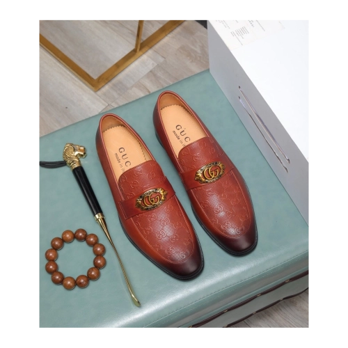 Gucci leather shoes 098,GUCCI SHOES,Business Shoes