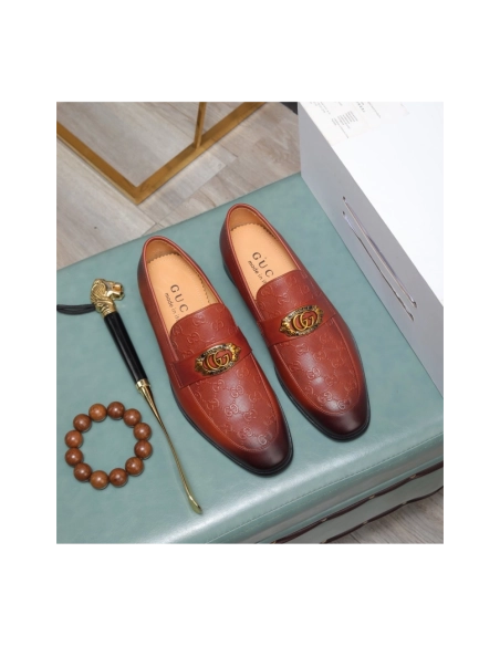 Gucci leather shoes 098,GUCCI SHOES,Business Shoes