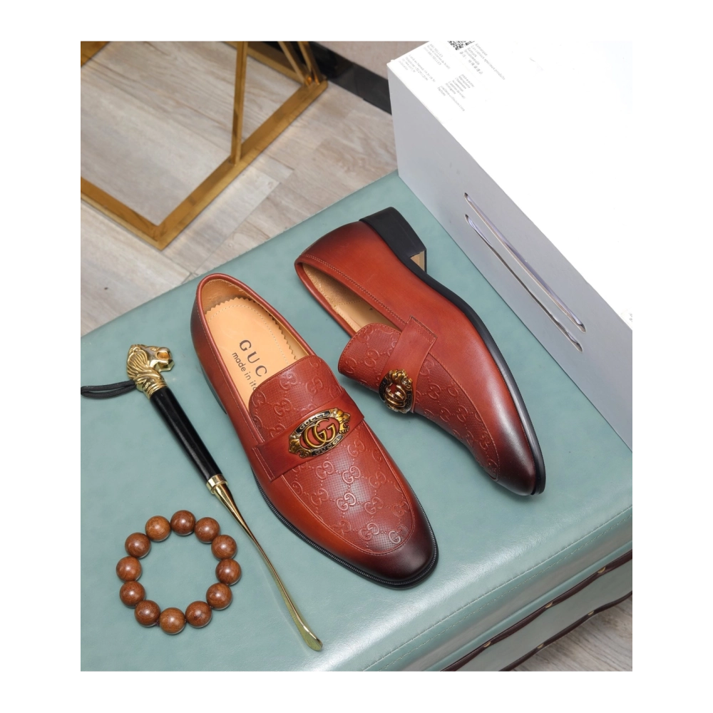 Gucci leather shoes 098,GUCCI SHOES,Business Shoes