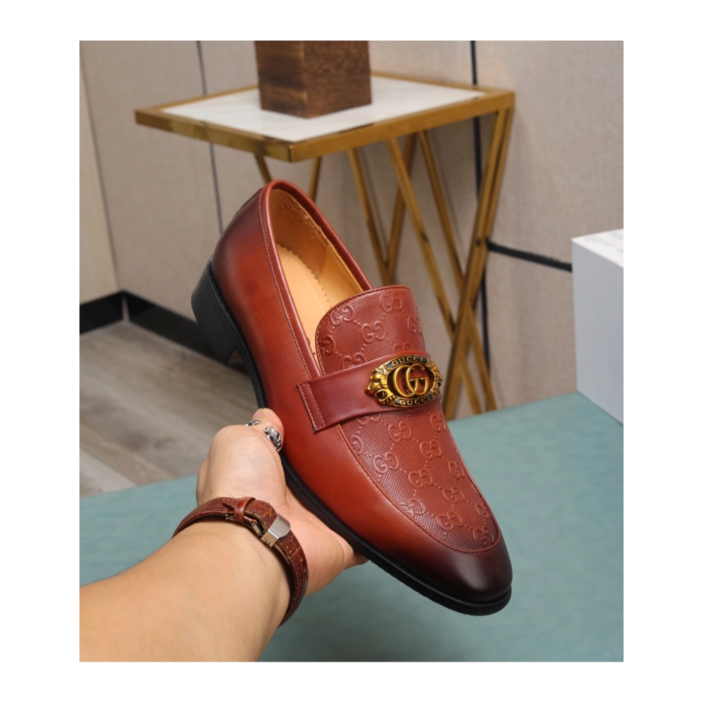Gucci leather shoes 098,GUCCI SHOES,Business Shoes