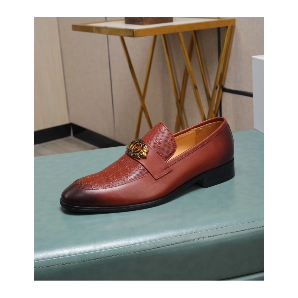 Gucci leather shoes 098,GUCCI SHOES,Business Shoes