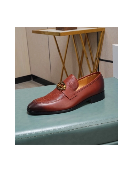 Gucci leather shoes 098,GUCCI SHOES,Business Shoes