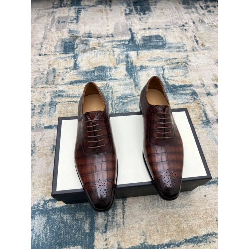 Gucci leather shoes 103,GUCCI SHOES,Business Shoes