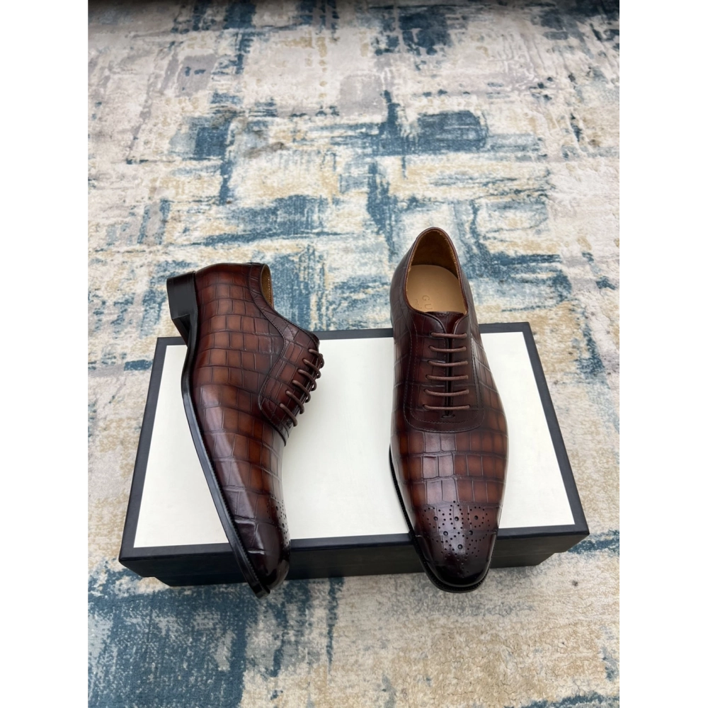 Gucci leather shoes 103,GUCCI SHOES,Business Shoes