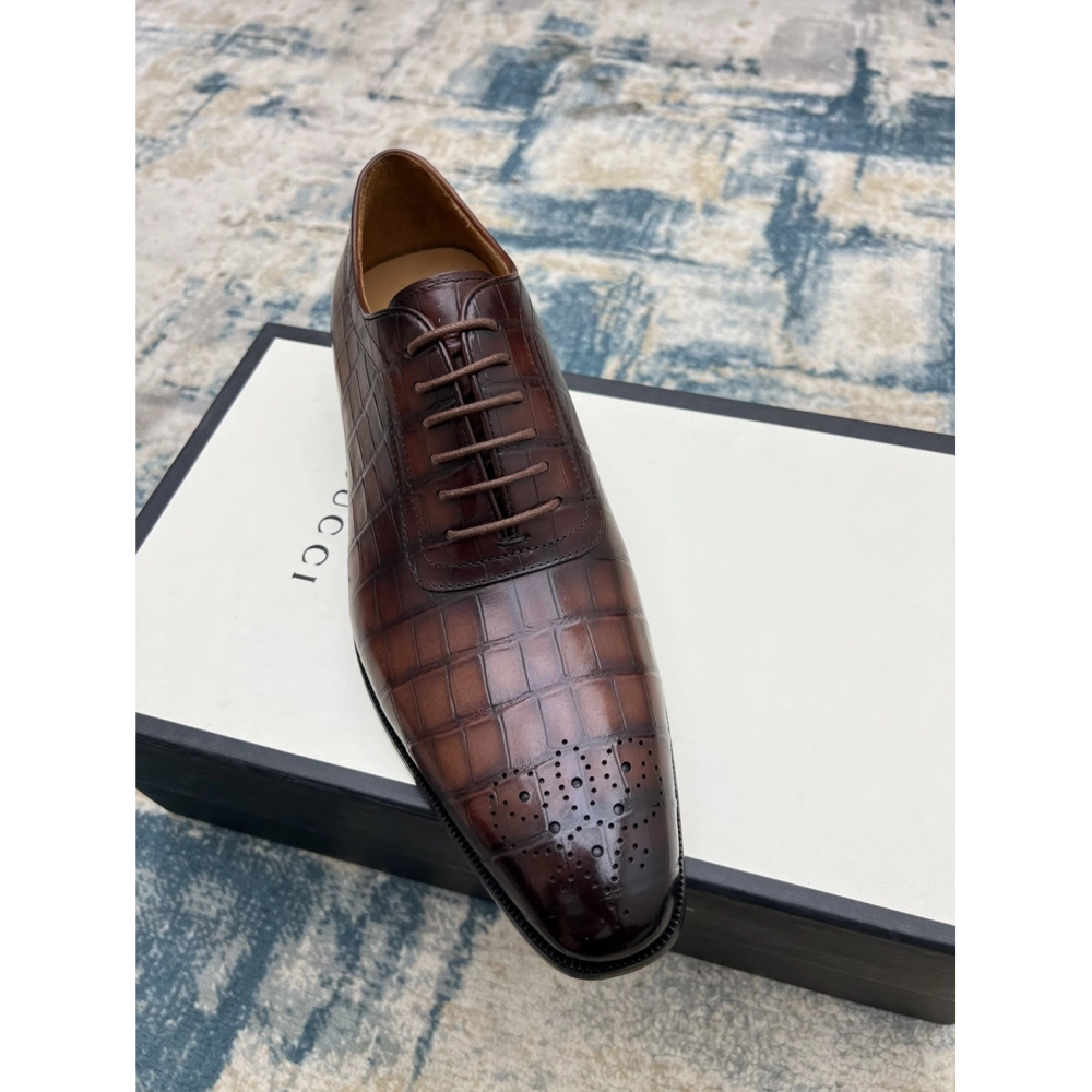 Gucci leather shoes 103,GUCCI SHOES,Business Shoes