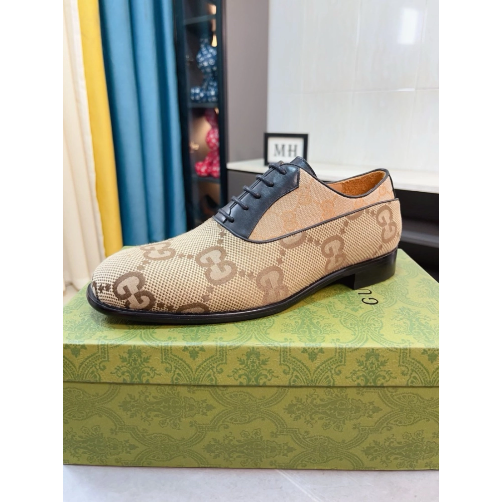 Gucci leather shoes 124,GUCCI SHOES,Business Shoes