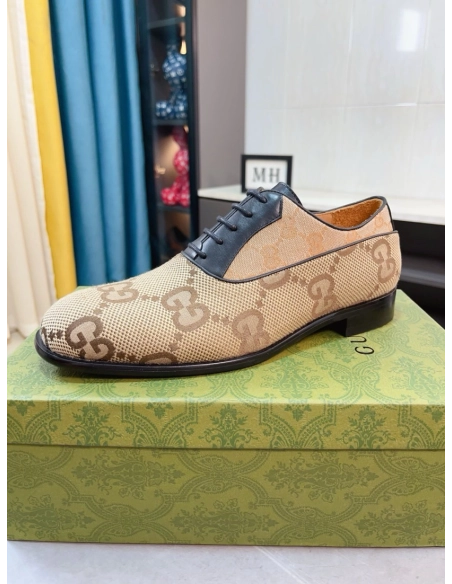 Gucci leather shoes 124,GUCCI SHOES,Business Shoes