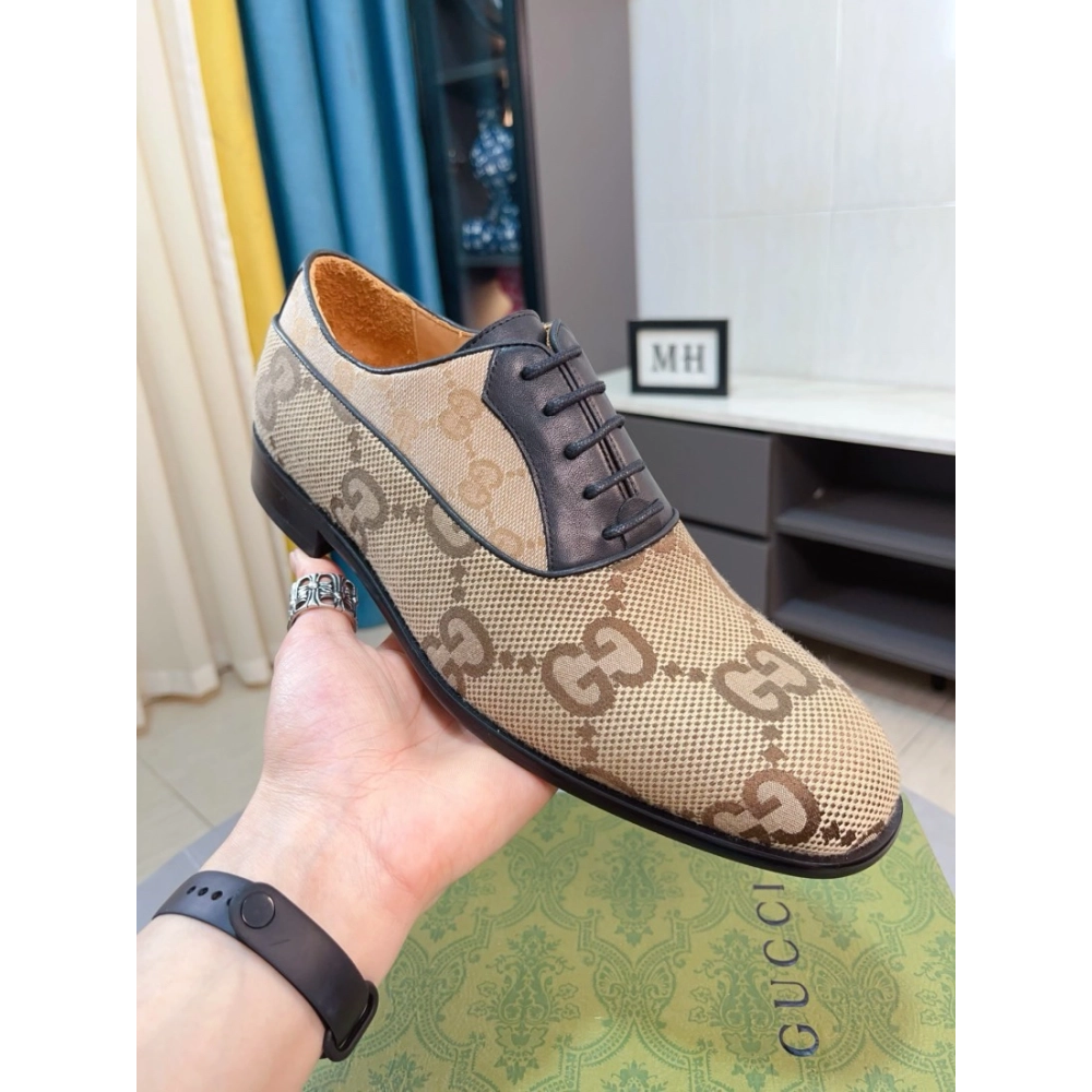 Gucci leather shoes 124,GUCCI SHOES,Business Shoes