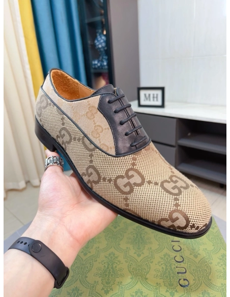 Gucci leather shoes 124,GUCCI SHOES,Business Shoes
