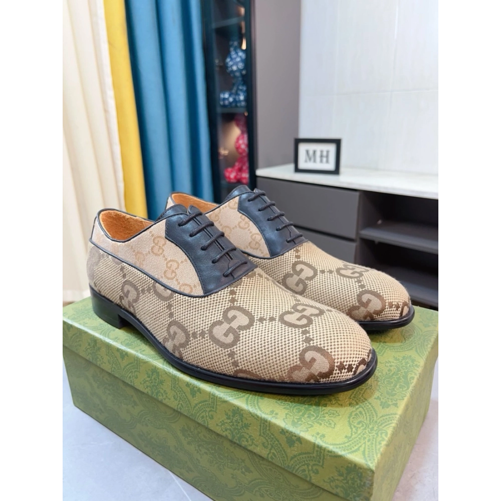 Gucci leather shoes 124,GUCCI SHOES,Business Shoes