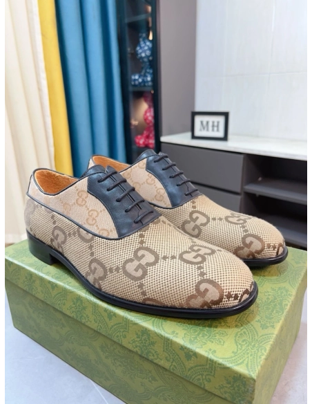 Gucci leather shoes 124,GUCCI SHOES,Business Shoes