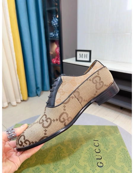 Gucci leather shoes 124,GUCCI SHOES,Business Shoes
