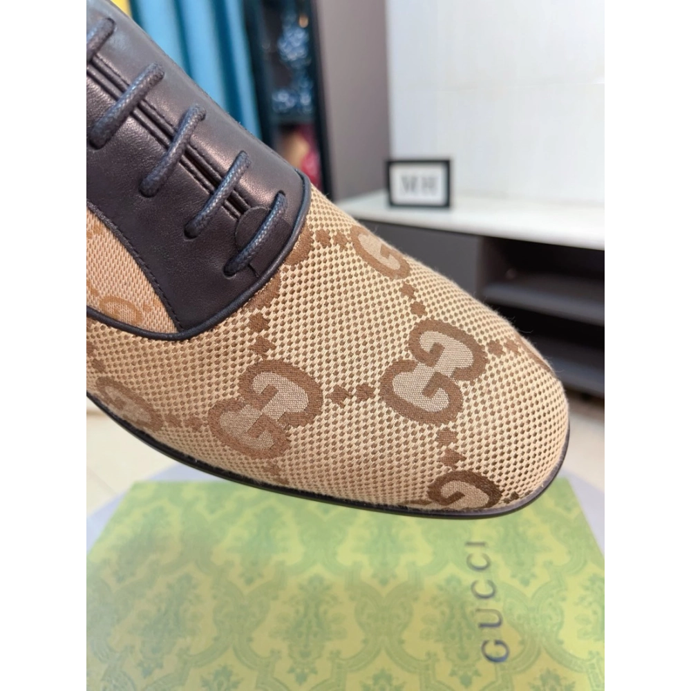 Gucci leather shoes 124,GUCCI SHOES,Business Shoes