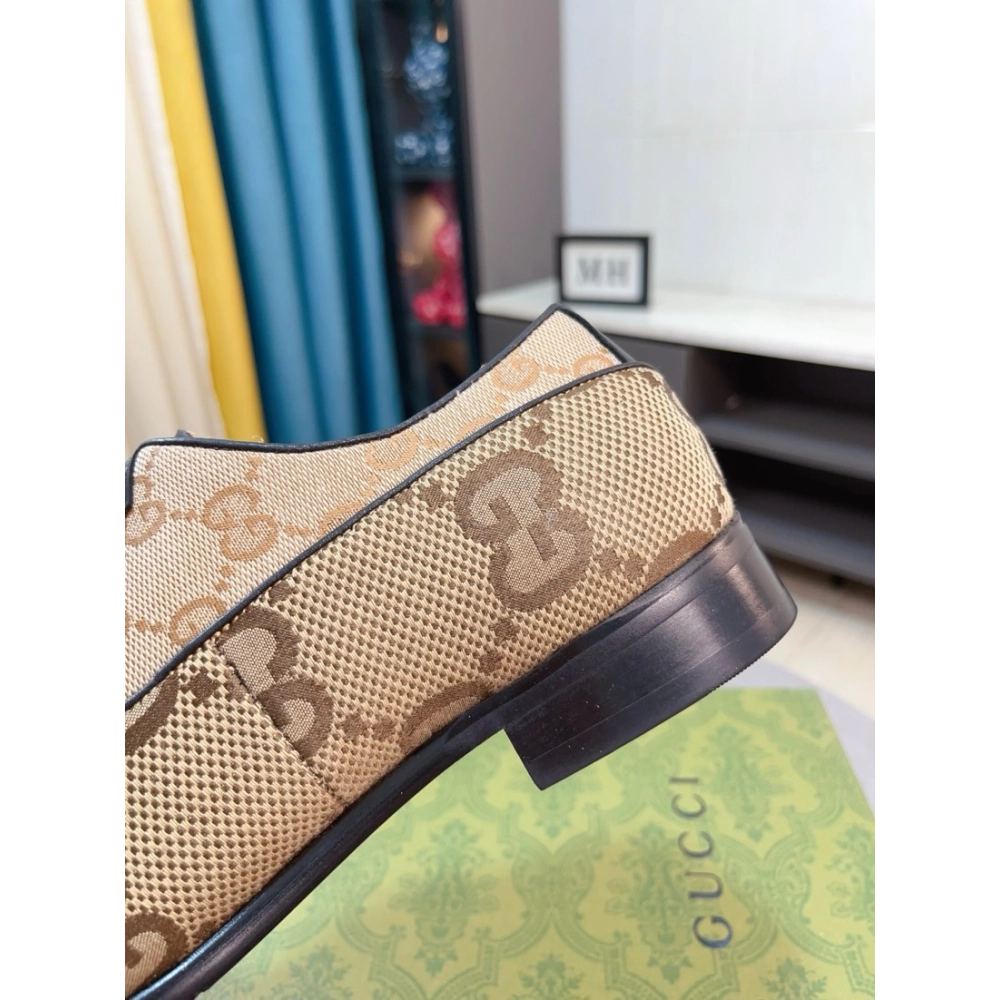 Gucci leather shoes 124,GUCCI SHOES,Business Shoes