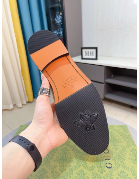 Gucci leather shoes 124,GUCCI SHOES,Business Shoes
