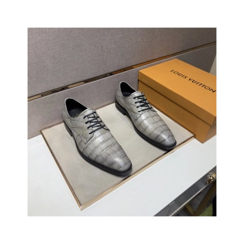 Louis Vuitton leather shoes 001,Louis Vuitton Leather Shoes,LOUIS VUITTON Sneakers,Business Shoes