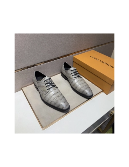 Louis Vuitton leather shoes 001,Louis Vuitton Leather Shoes,LOUIS VUITTON Sneakers,Business Shoes