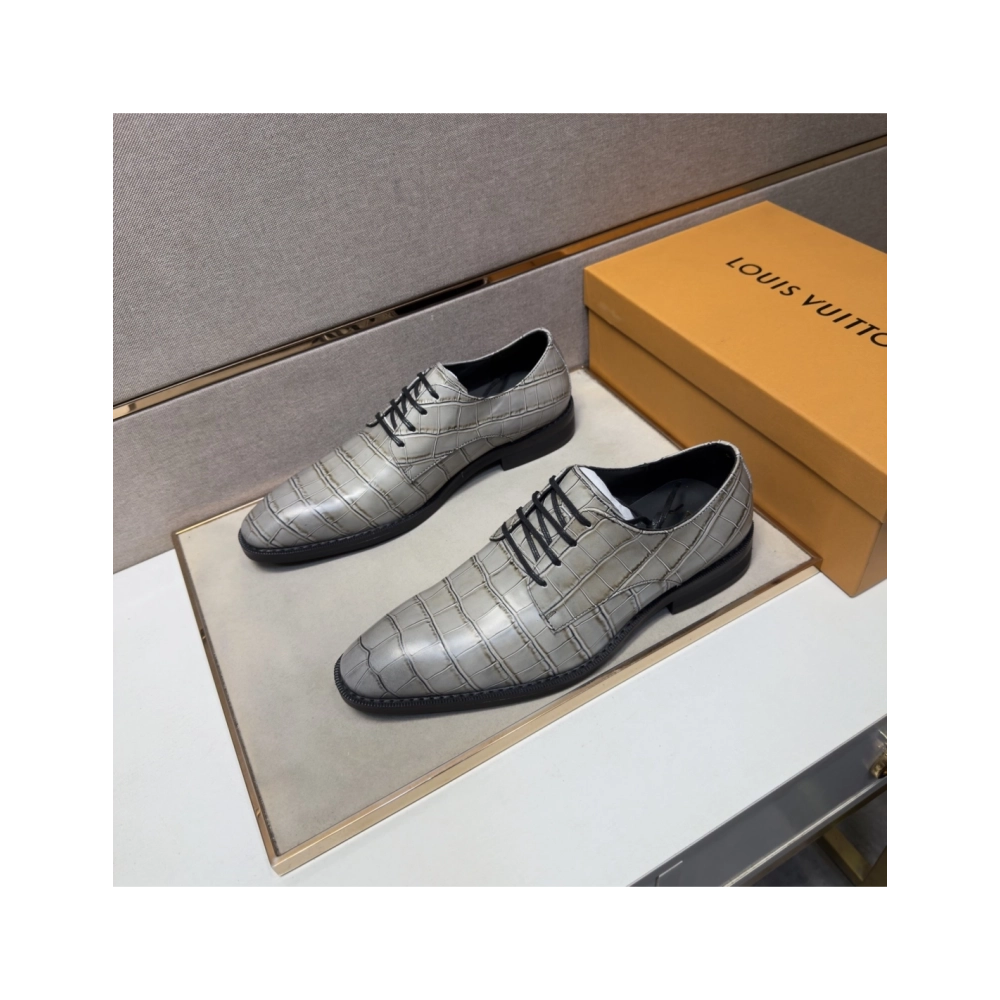 Louis Vuitton leather shoes 001,Louis Vuitton Leather Shoes,LOUIS VUITTON Sneakers,Business Shoes