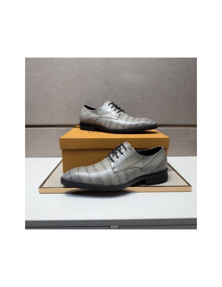 Louis Vuitton leather shoes 001,Louis Vuitton Leather Shoes,LOUIS VUITTON Sneakers,Business Shoes