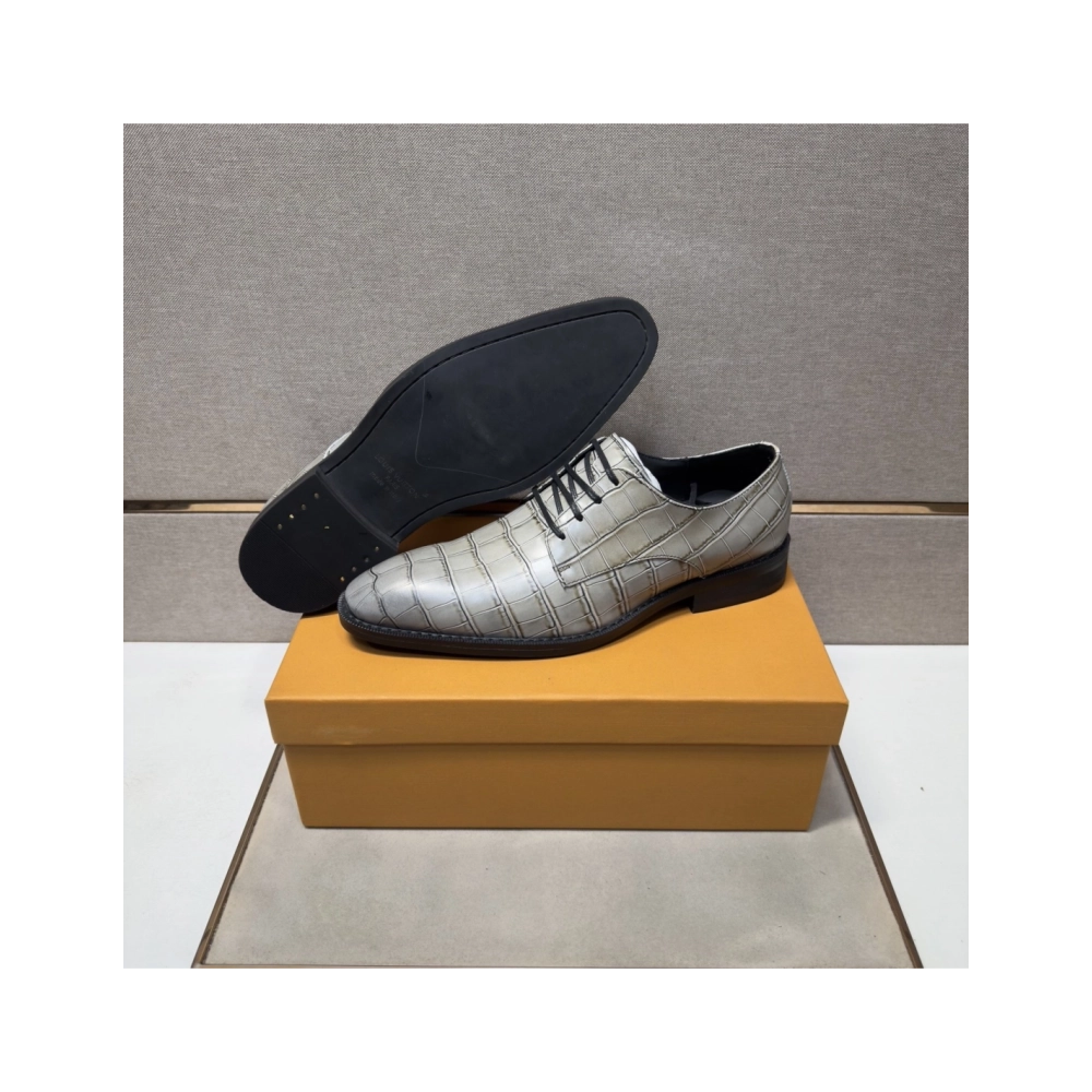Louis Vuitton leather shoes 001,Louis Vuitton Leather Shoes,LOUIS VUITTON Sneakers,Business Shoes