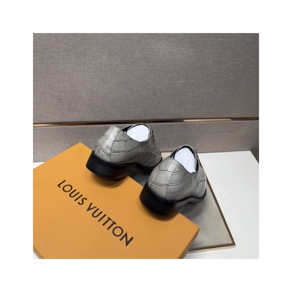 Louis Vuitton leather shoes 001,Louis Vuitton Leather Shoes,LOUIS VUITTON Sneakers,Business Shoes