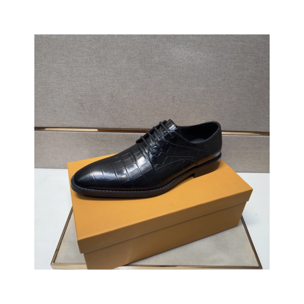 Louis Vuitton leather shoes 002,Louis Vuitton Leather Shoes,LOUIS VUITTON Sneakers,Business Shoes