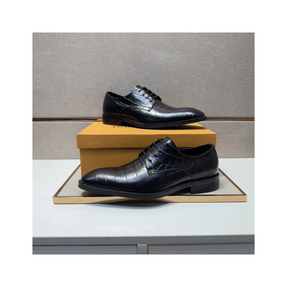 Louis Vuitton leather shoes 002,Louis Vuitton Leather Shoes,LOUIS VUITTON Sneakers,Business Shoes