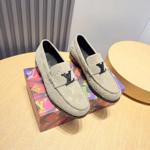 Louis Vuitton leather shoes 003,Louis Vuitton Leather Shoes,LOUIS VUITTON Sneakers,Business Shoes