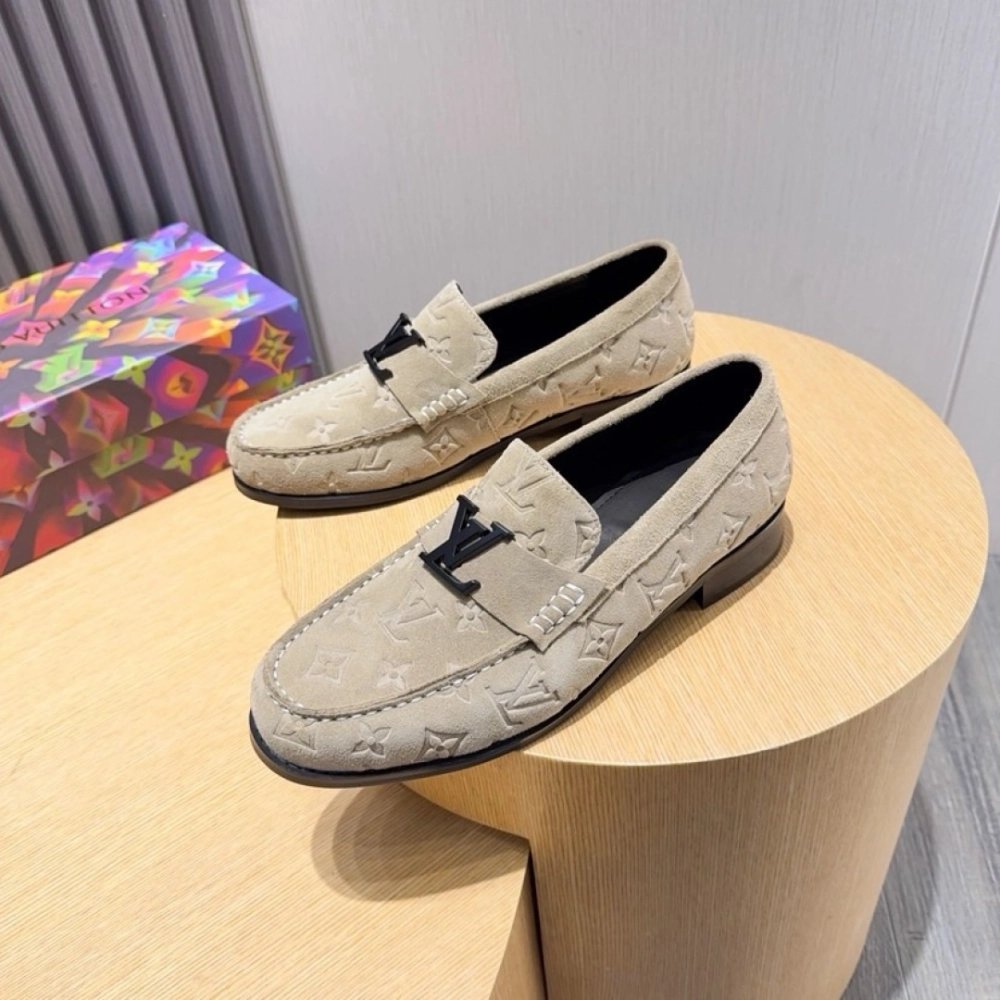 Louis Vuitton leather shoes 003,Louis Vuitton Leather Shoes,LOUIS VUITTON Sneakers,Business Shoes