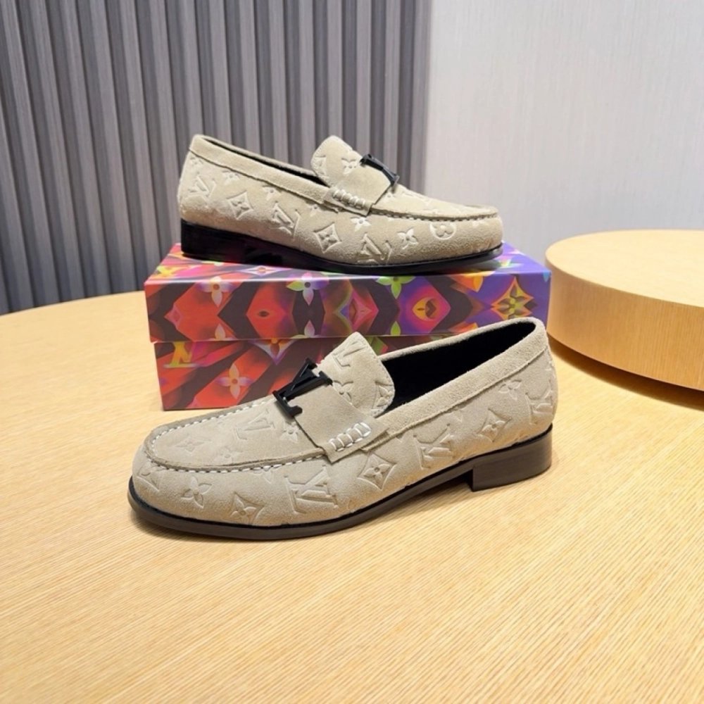 Louis Vuitton leather shoes 003,Louis Vuitton Leather Shoes,LOUIS VUITTON Sneakers,Business Shoes