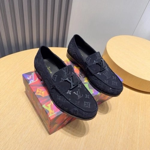 Louis Vuitton leather shoes 004,Louis Vuitton Leather Shoes,LOUIS VUITTON Sneakers,Business Shoes