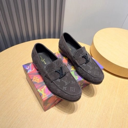 Louis Vuitton leather shoes 005,Louis Vuitton Leather Shoes,LOUIS VUITTON Sneakers,Business Shoes