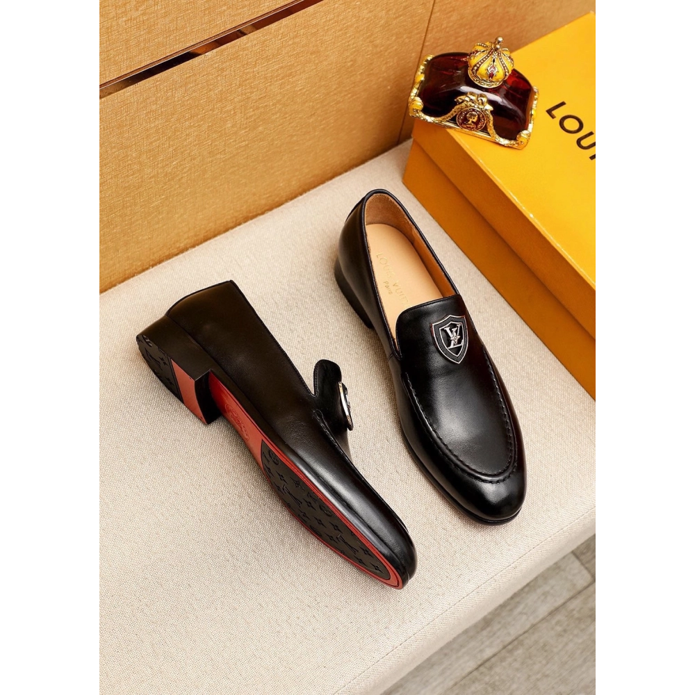 Louis Vuitton leather shoes 006,Louis Vuitton Leather Shoes,LOUIS VUITTON Sneakers,Business Shoes