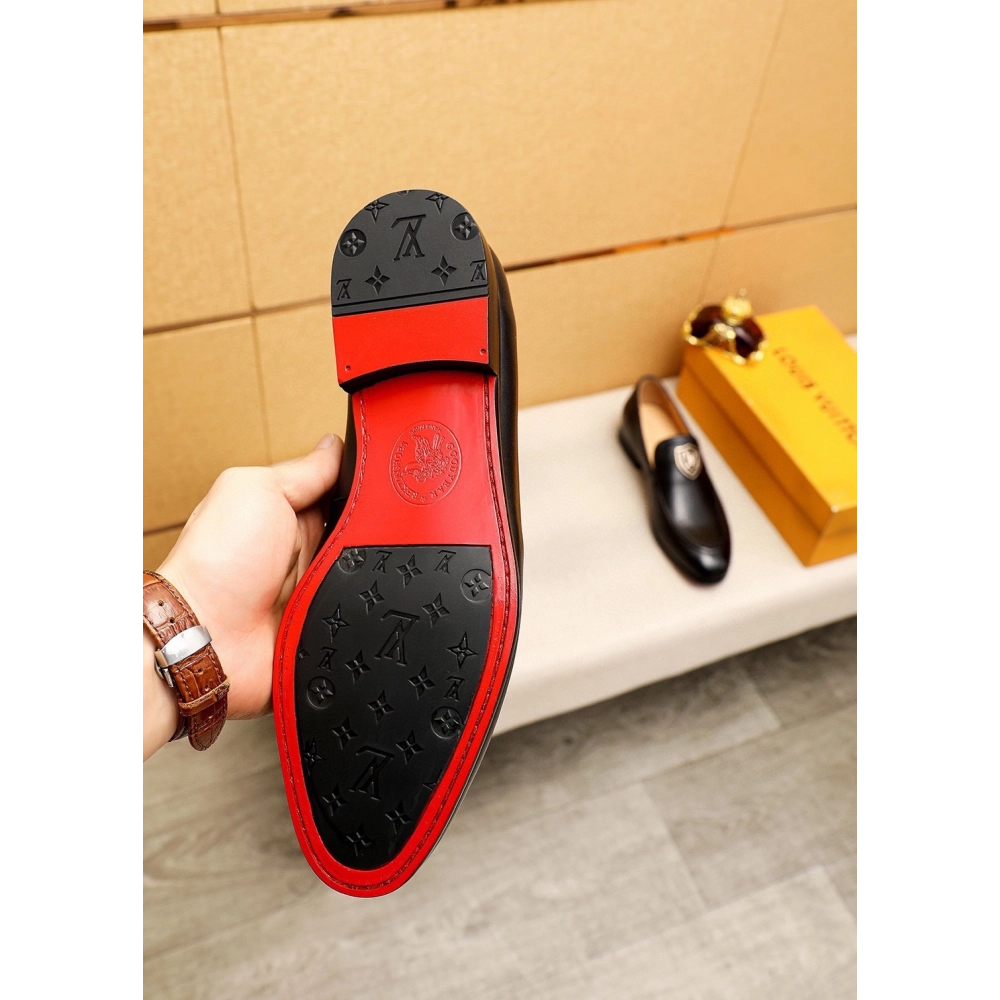 Louis Vuitton leather shoes 006,Louis Vuitton Leather Shoes,LOUIS VUITTON Sneakers,Business Shoes