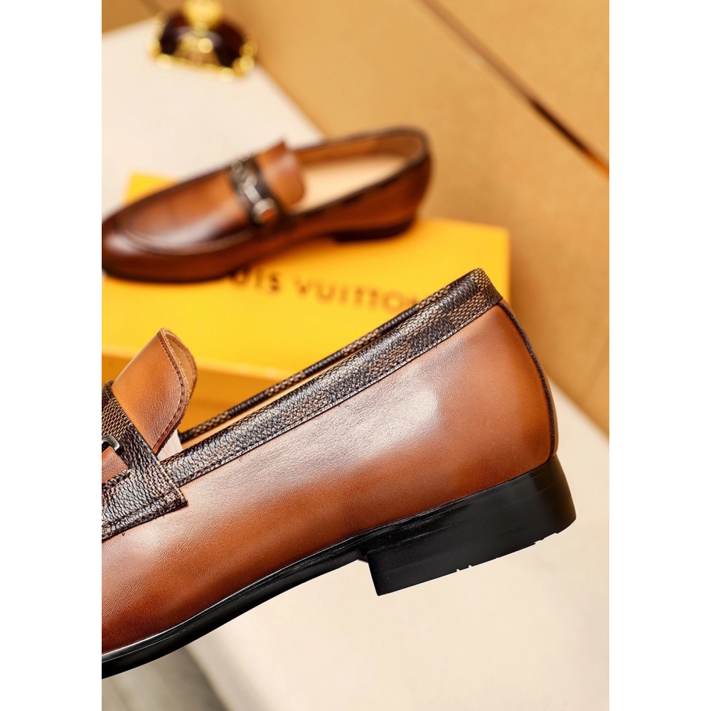 Louis Vuitton leather shoes 007,Louis Vuitton Leather Shoes,LOUIS VUITTON Sneakers,Business Shoes
