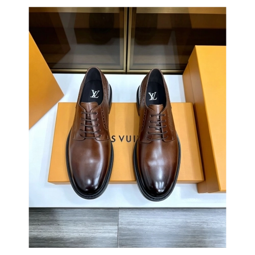 Louis Vuitton leather shoes 014,Louis Vuitton Leather Shoes,LOUIS VUITTON Sneakers,Business Shoes