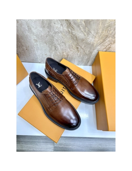 Louis Vuitton leather shoes 014,Louis Vuitton Leather Shoes,LOUIS VUITTON Sneakers,Business Shoes