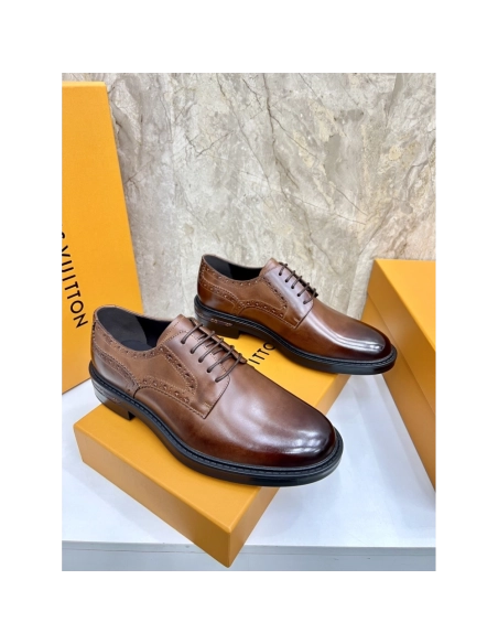 Louis Vuitton leather shoes 014,Louis Vuitton Leather Shoes,LOUIS VUITTON Sneakers,Business Shoes