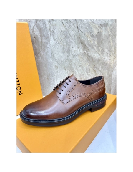 Louis Vuitton leather shoes 014,Louis Vuitton Leather Shoes,LOUIS VUITTON Sneakers,Business Shoes