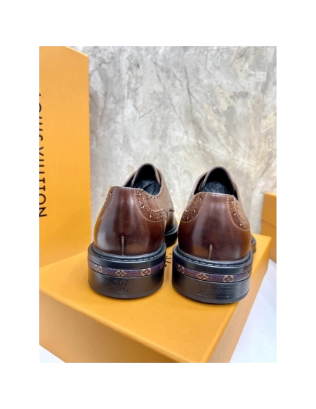 Louis Vuitton leather shoes 014,Louis Vuitton Leather Shoes,LOUIS VUITTON Sneakers,Business Shoes